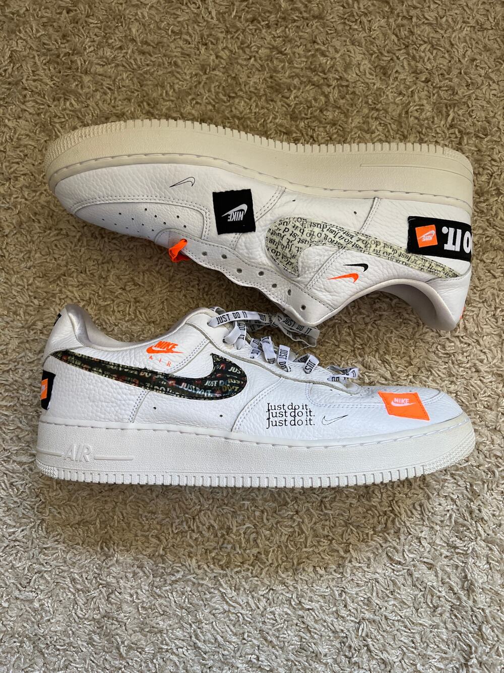 Nike Air Force 1 Low ‘07 Premium Just Do It Size 13 US Men